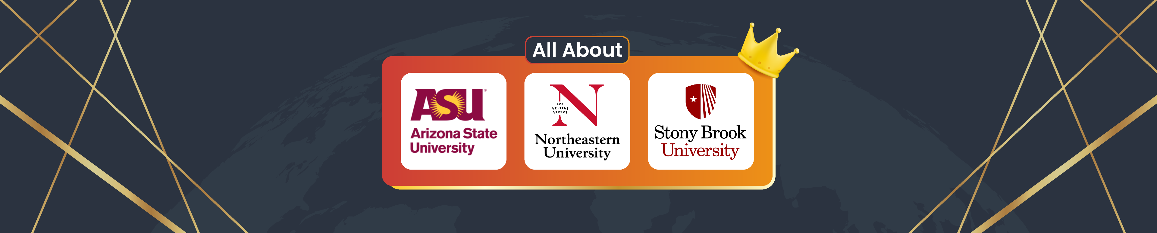 All About Arizona State University, Northeastern University and Stony Brook University