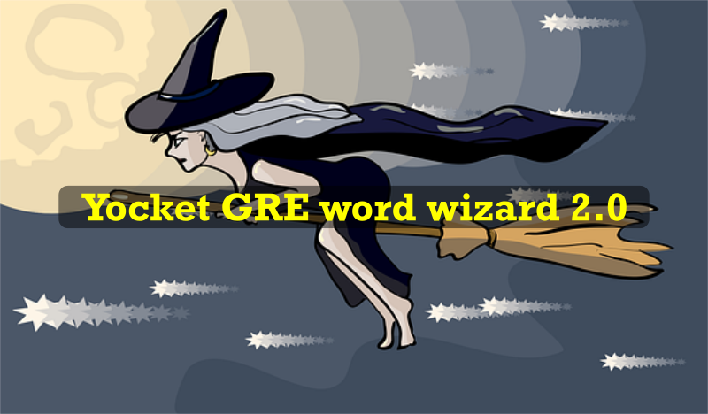 Yocket GRE word wizard 2.0