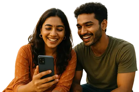 happy-couple-enjoying-smartphone-moment